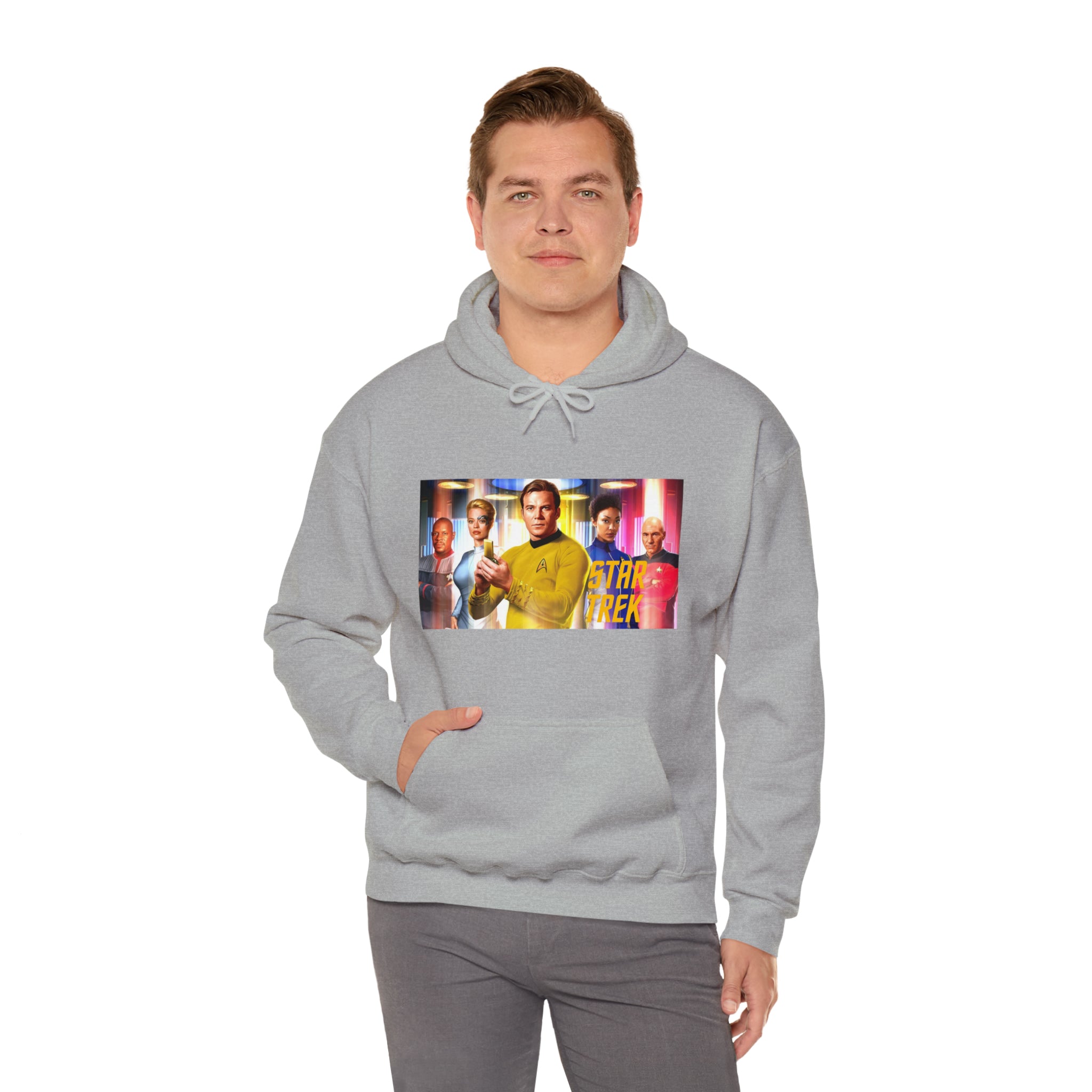 Star Trek- Unisex Heavy Blend™ Hooded Sweatshirt - Creations by Chris and Carlos